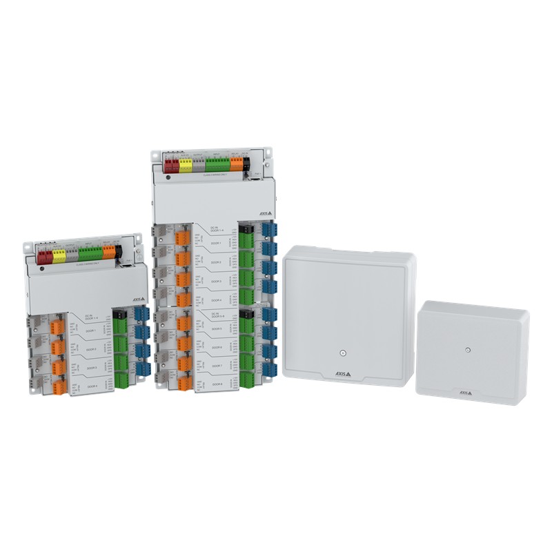 Axis network door controllers